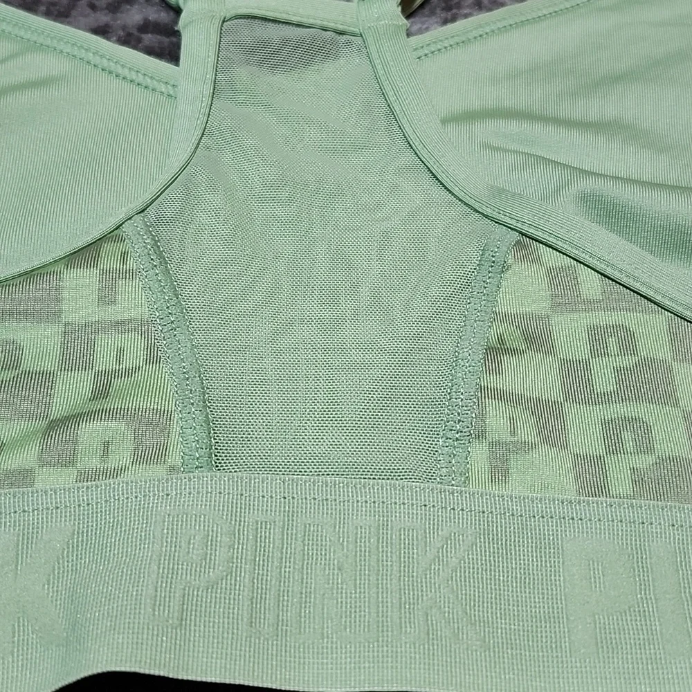 VS PINK ACTIVE 2022 ULTIMATE UNLINED MESH RACERBACK SPORTS BRA XL